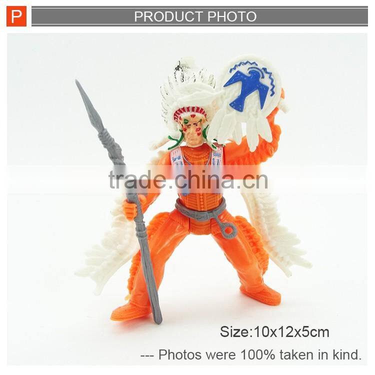 Plastic luxury indian doll figure toys model