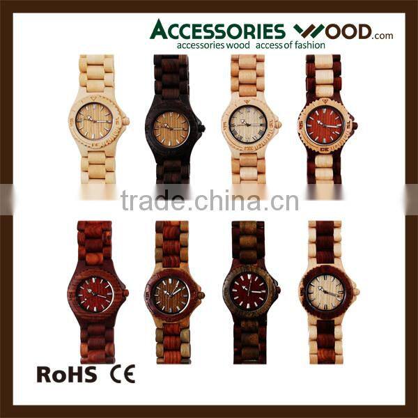 high quality bamboo watch japan movement quartz wood watch men watches