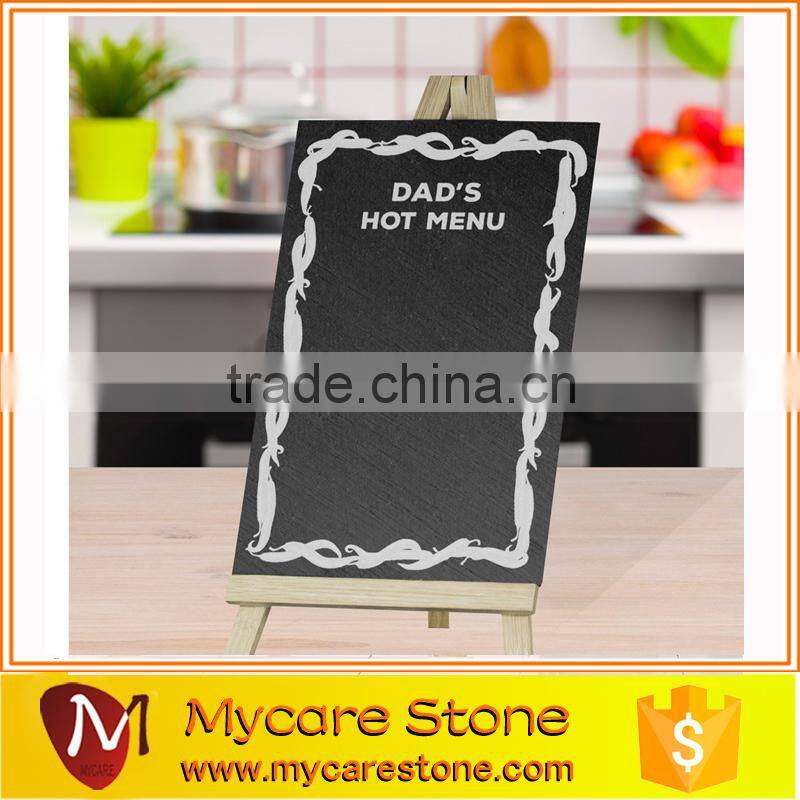 Black Slate Board For Fruit Shop