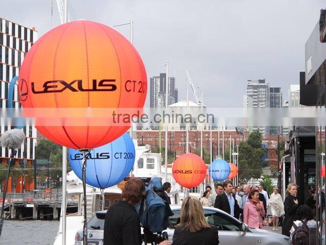 2015 hot sell ! elegant inflatable light balloon with stand from china wholesale
