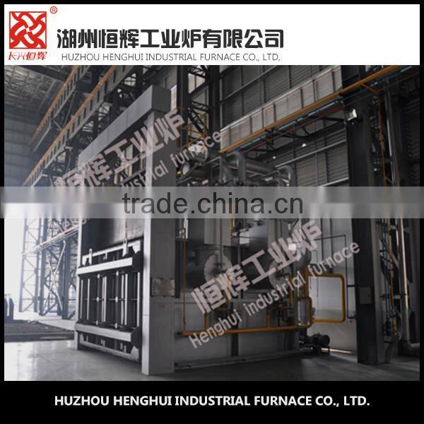 Room type industrial gas heating furnace for stainless steel heating solution