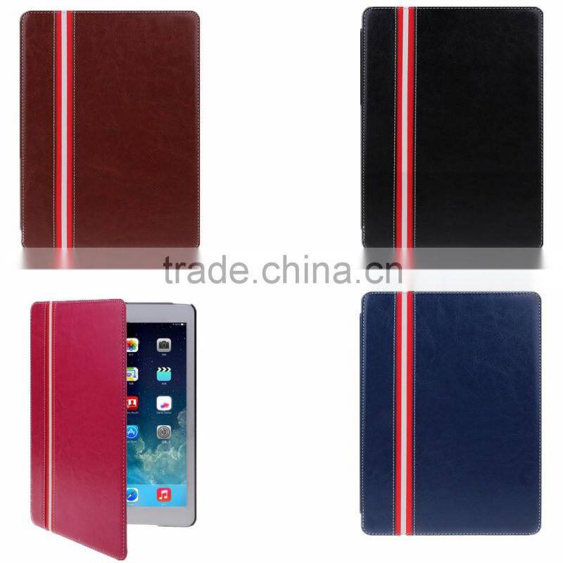 Smart Cover anti-shock case for ipad air 2 Wake/Sleep Function