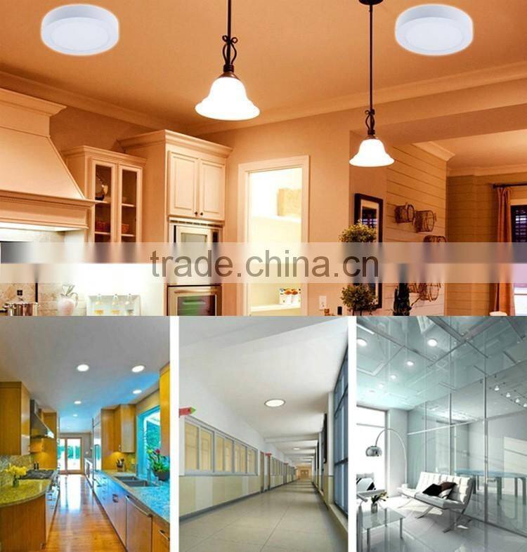 Super bright 85-265V Warm White/White/Cold White Surface Mounted LED Ceiling Light