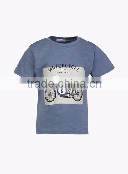 Daijun OEM Hot slae high quality O neck 100%cotton kid custom printing t shirt