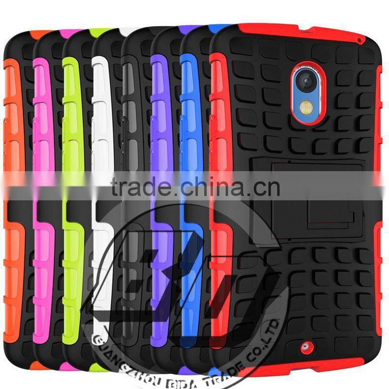 For Motorola Moto X Play heavy duty armor kickstand TPU+PC 2 in 1 case for Motorola Moto X Play hard case fast delivery