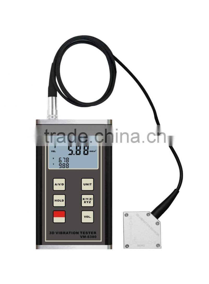 New 3 -Axis Vibration Meter VM-6380