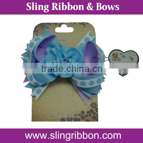 Hair accessories display card