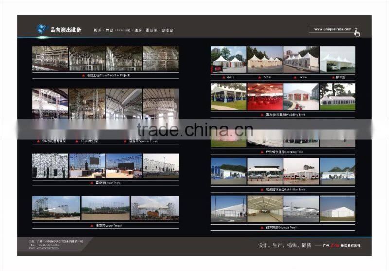 Best sale Global ISO9001 lighting tower truss easy to install for show