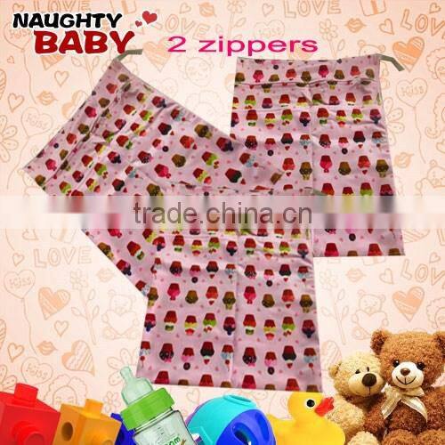 Waterproof Printed baby diaper Wet bag, nappy bag manufacturer