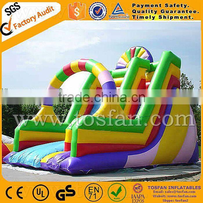 2015 customized inflatable water slide for sale A4019