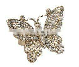Wholesale crystal animal shaped rings
