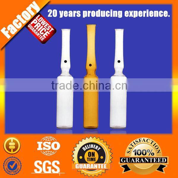 Glass ampoule, medicine bottles 10ml