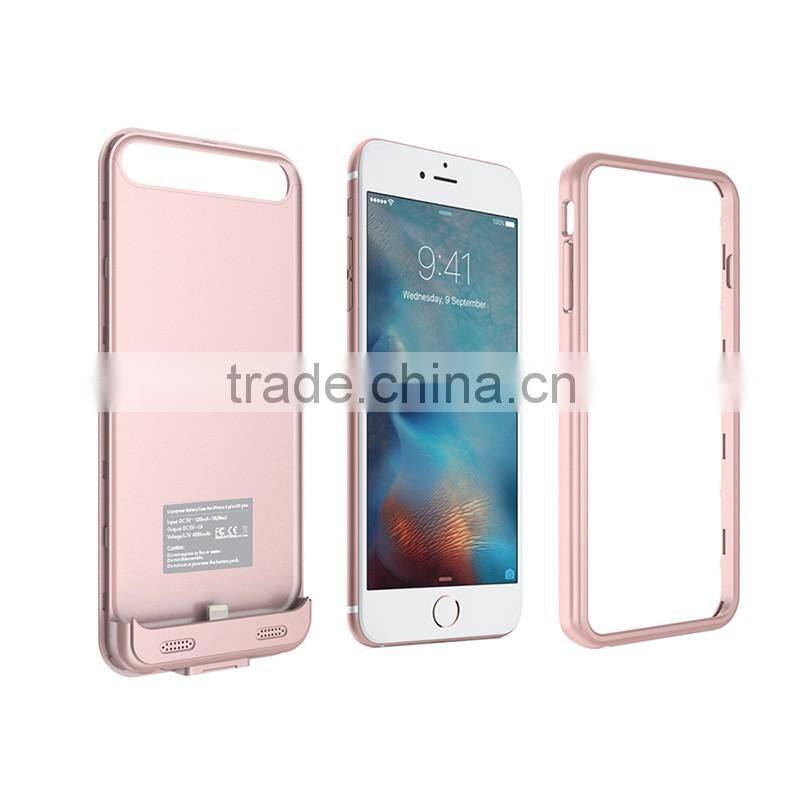 3100mah Rose Gold battery case for iPhone6S