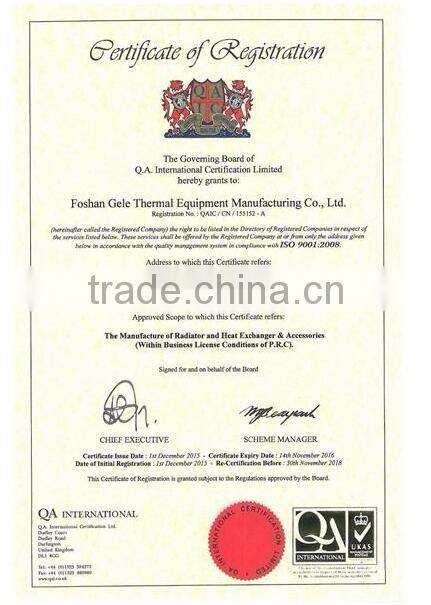 Heat exchanger finned tube&cooling coil &fin pipe for starch production machine