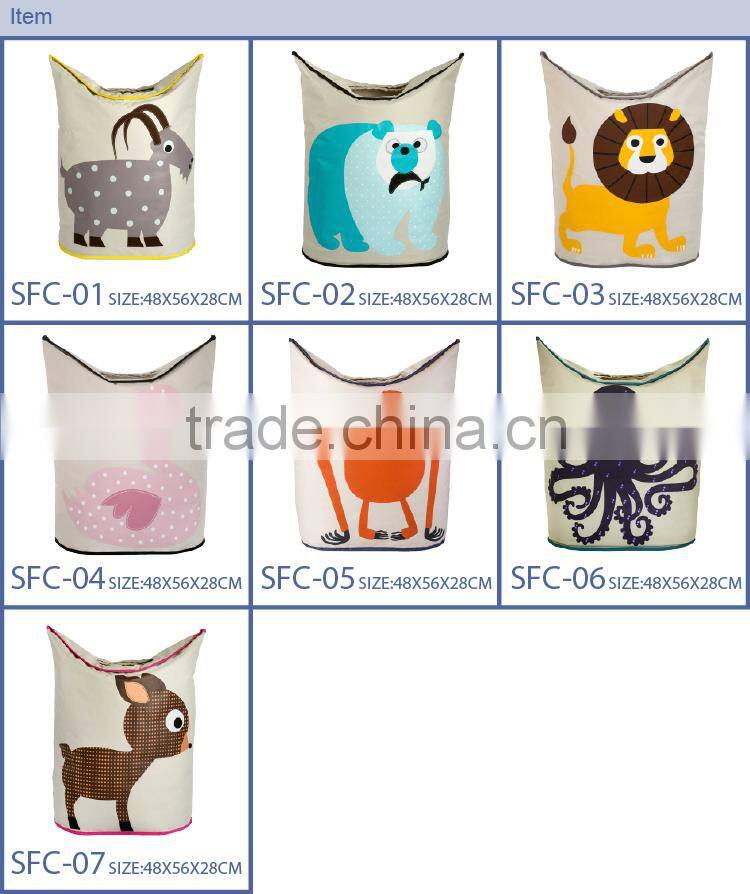 cloth organizer laundry hamper clothes container folding canvas box cloth storage basket cloth laundry hamper