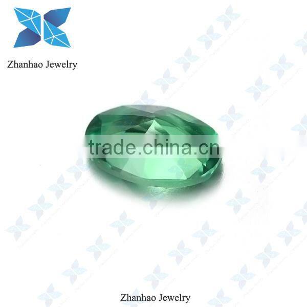 transparent oval emerald nano spinel gemstones