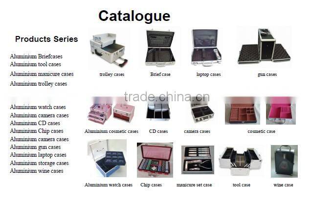 Aluminium fllight case with compartments XB-TL0A3