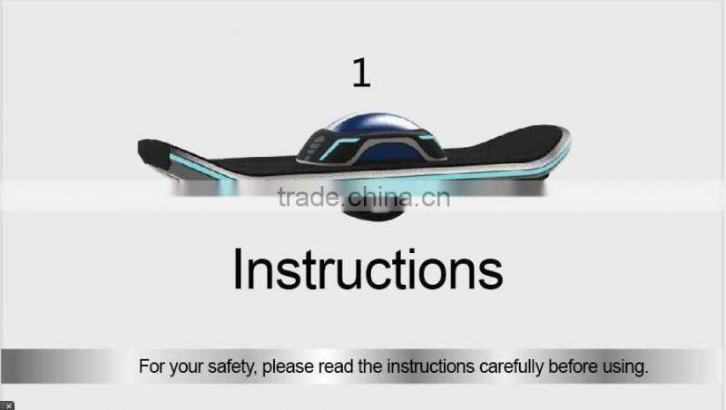 Hoverboard deck, high exciting space hoverboard hover board 1 wheel