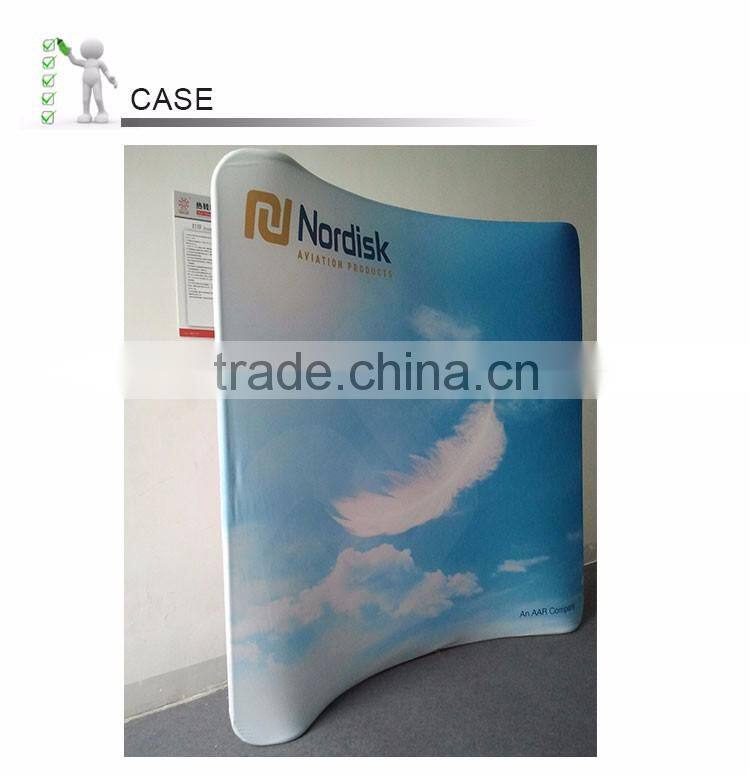 flex free standing round banner stand