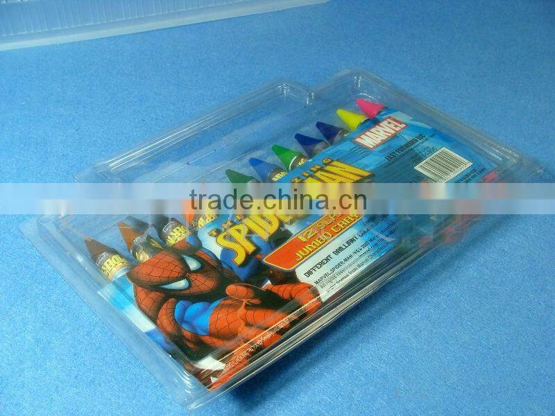 12 large crayon Display box crayons cardboard crayon box