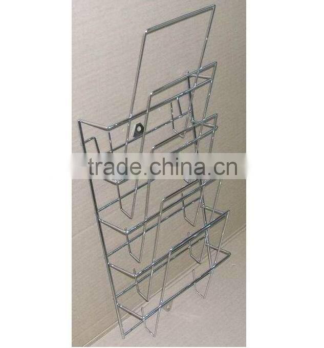 Metal newspaper shelf PF-E386