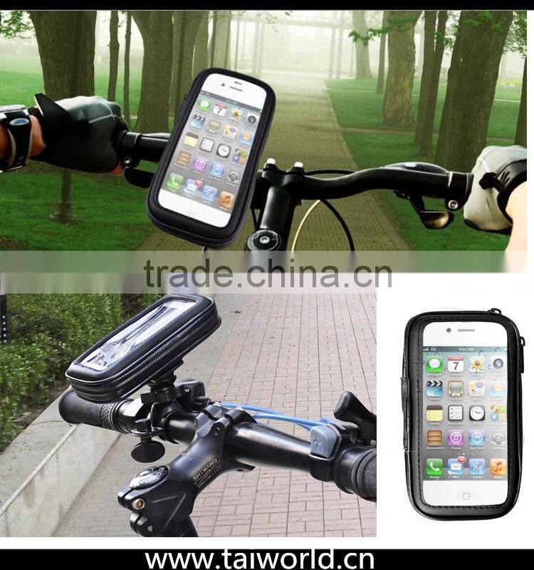 High Quality Waterproof Bicycle Bike Mount Holder Case for Smartphones up to 5.5 inches