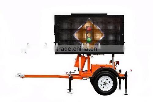 OEM make programmable VMS mobile trailer led sign