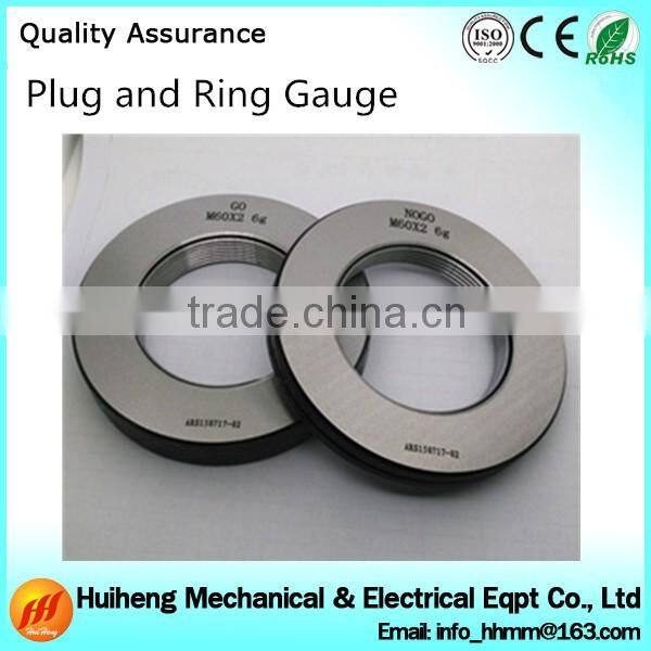 Thread ring gauge measuring gauge tapered