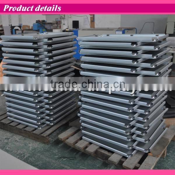 A3 A4 size aluminum poster stand floor standing poster stand