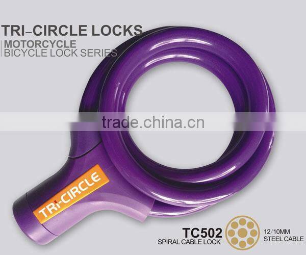High Quality Tri-Circle Cable Locks TC502