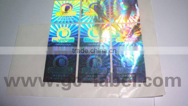 2d /3d hologram label