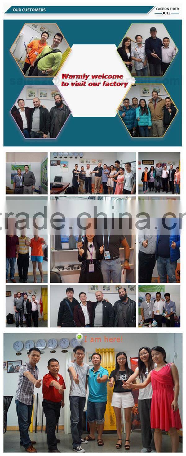 Juli factory diretly custom carbon fiber sailing boat parts with competitive price list