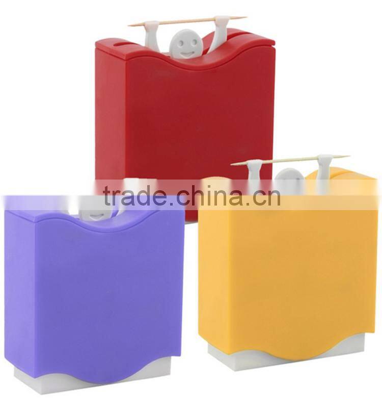 Special design promotional item bulk sale personal unique toothpick holder