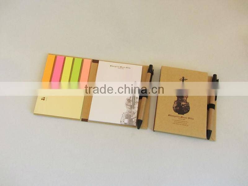 Kraft Cover Writing pads Filler Papers Eco-friendly Notebook