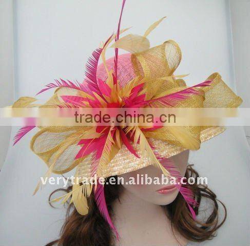 sinamay fascinator hats