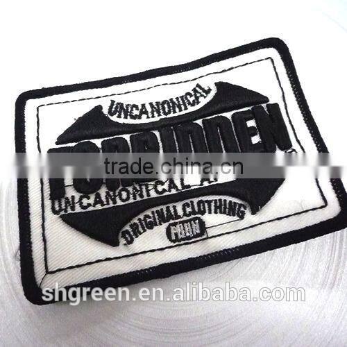 Felt fabric armband embroidery patch