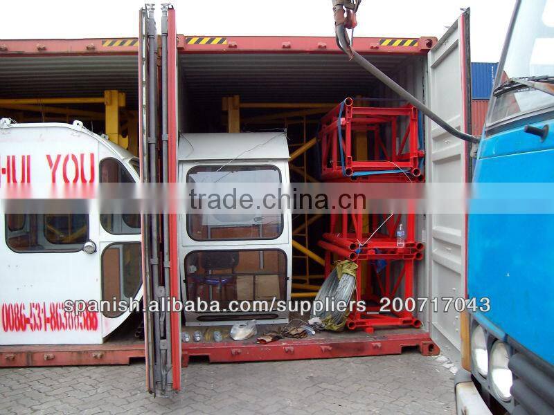 1t 50m SC100 Sigle Cage construction material elevators ,construction hoisting elevator