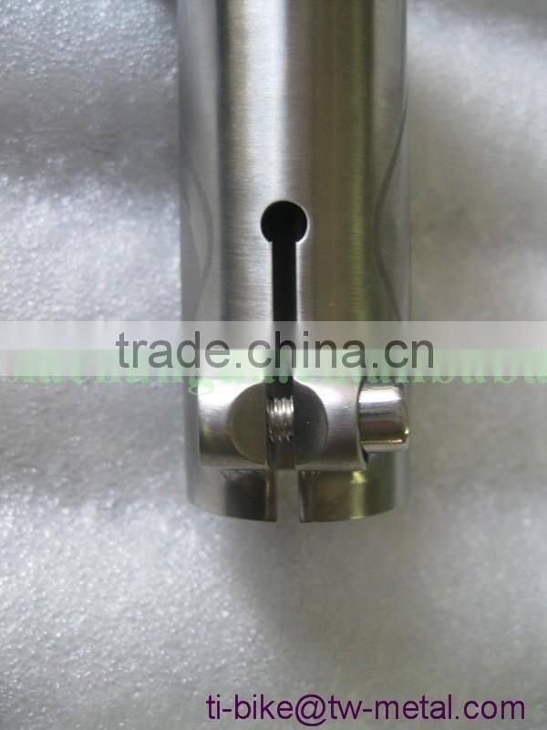 XACD made Ti bike seat posts 27.2 or 31.6 custom titanium seat post with hand brush titanium bicycle seat posts made in china