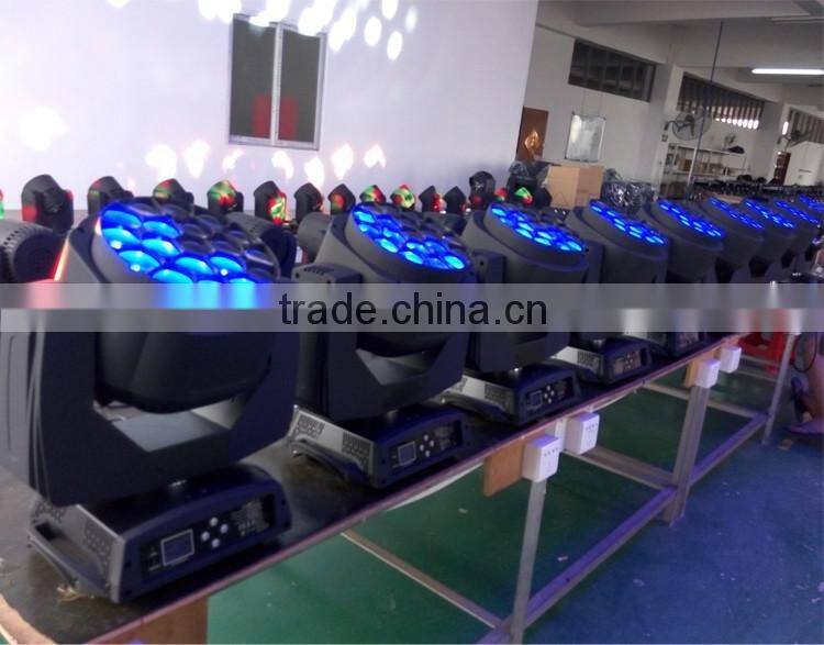 Three Years Warranty Clay Paky Bee Eye K10 Beam Wash Zoom 4in1 RGBW 19x15w LED Moving Head Light