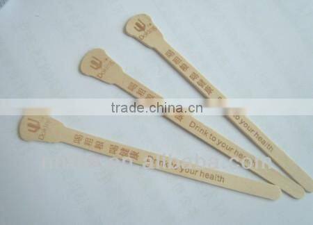 straight Wooden Coffee Stir sticks