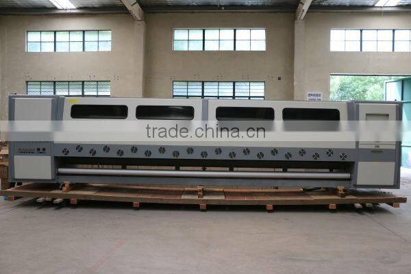 5m solvent printer with 8 PCS Seiko SPT1020 35pl and heavy duty structure 5m billboard printer