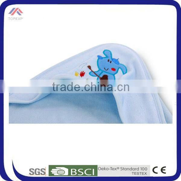 Baby Terry Cloth Blanket Cute Portable Blanket