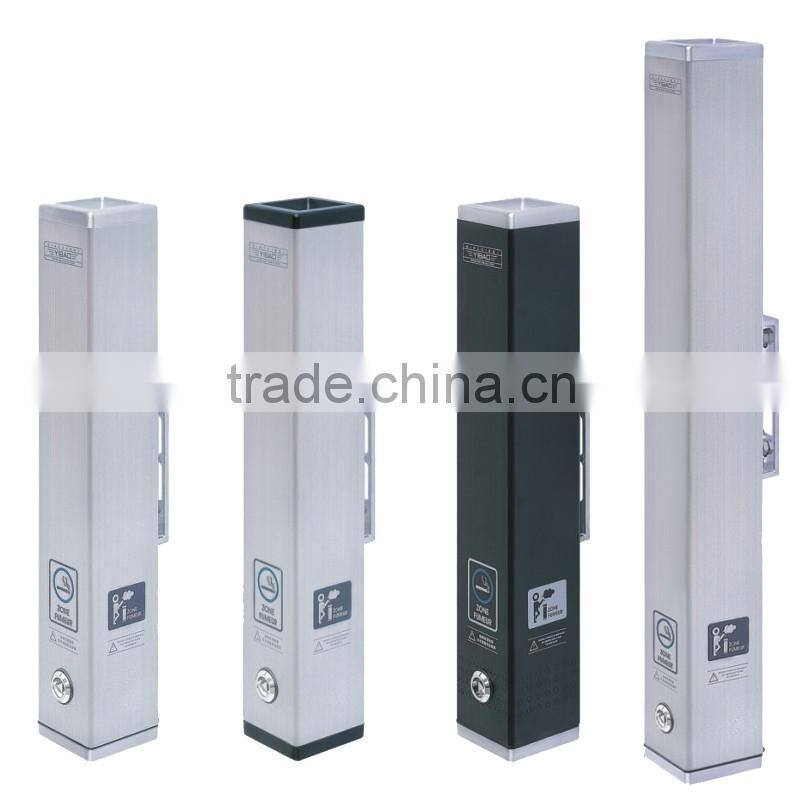 high quality Wall mounted outdoor metal ashtray 301se