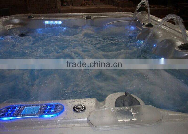 Factory cheap price 7 seating outdoor hot tub