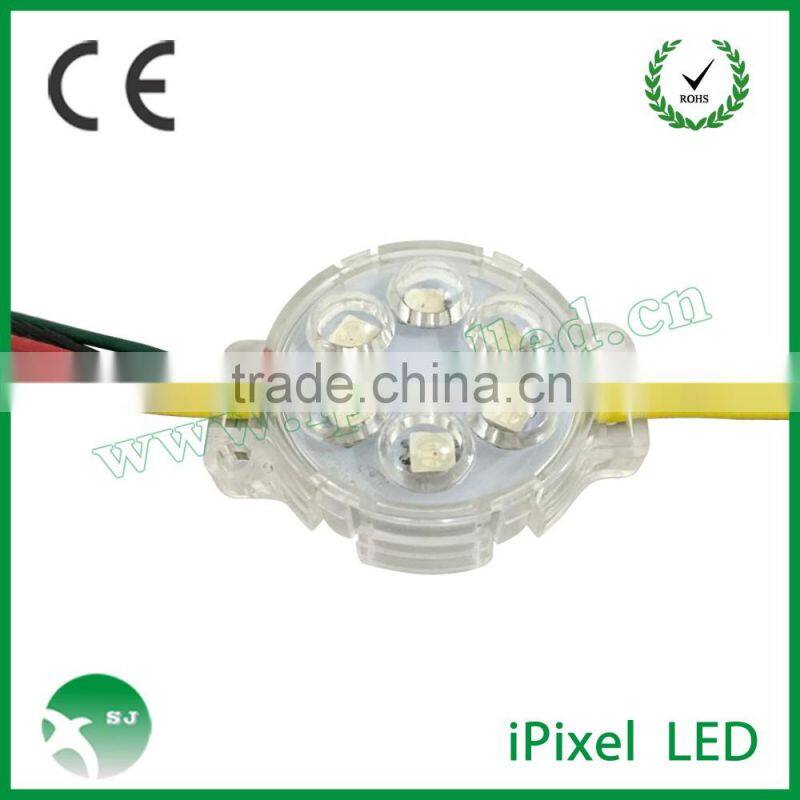 SJ-406-1903 40mm led pixels string 6leds 20pcs/string