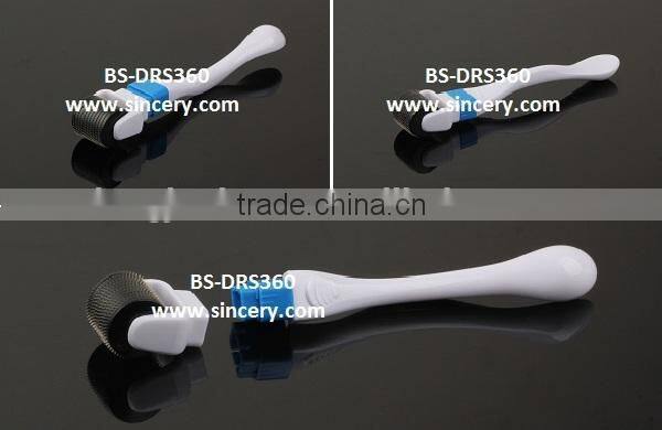 2015 popular sale 360 degree rotating 600 micro derma roller/ derma roller