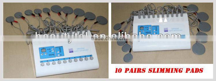 Portable ten ems muscle stimulator