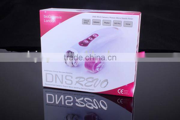 DNS derma roller 540 with led light therapy/massager/micro needle