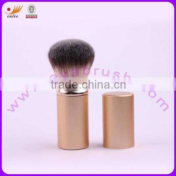 Makeup Retractable Brush ,Made of Synthetic Hair,OEM Orders Are Welcome