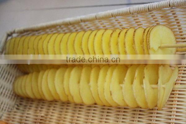 2014 well known electric Potato tower making machine